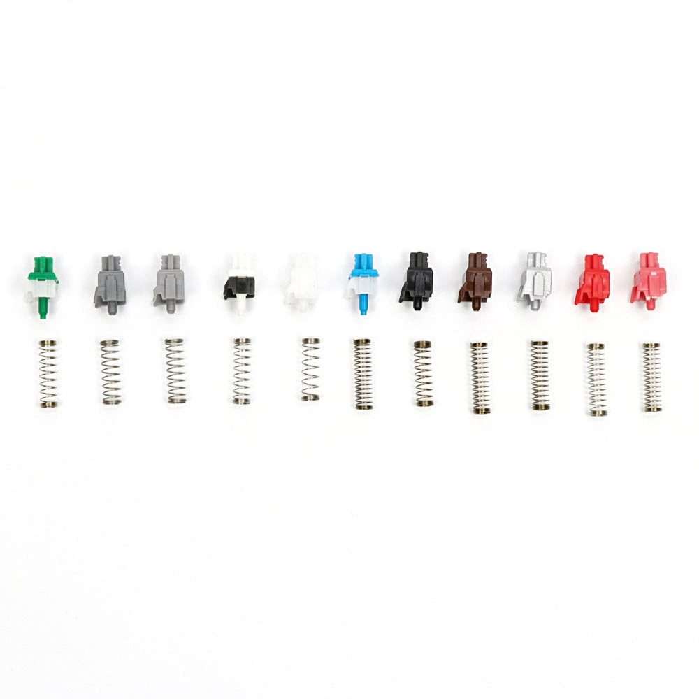 10PCS Cherry Shaft MX Switch Linear Keyboard Shaft, Color: Black Shaft
