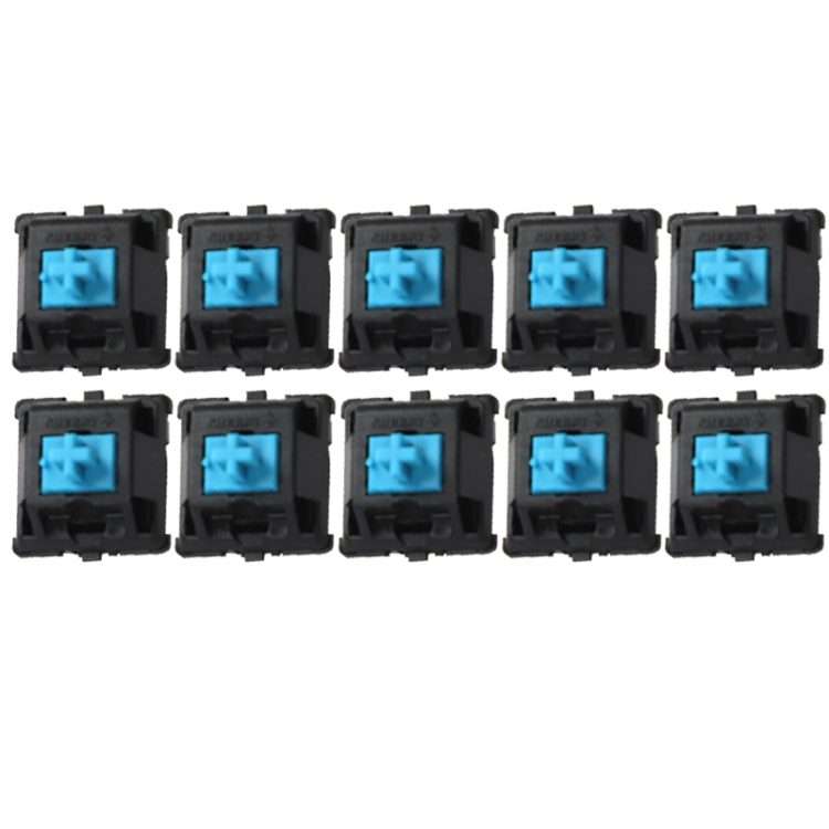 10PCS Cherry Shaft MX Switch Linear Keyboard Shaft, Color: Green Shaft