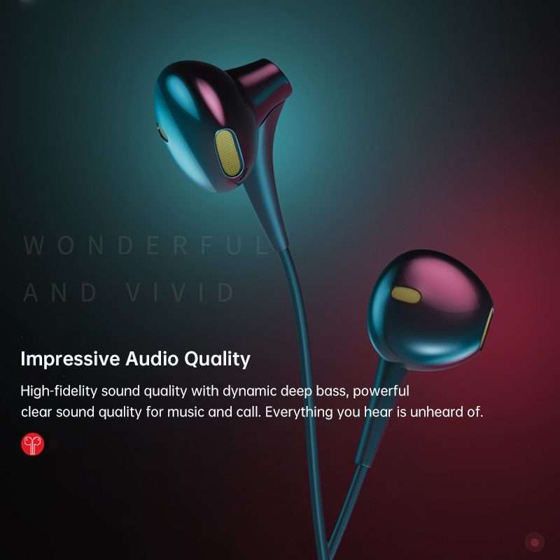 lanzero 3.5mm Wired In-Ear Sports Headphones(A2 Black)