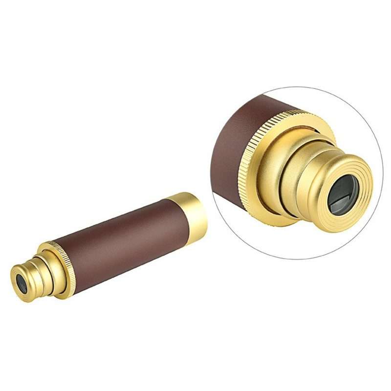 25x32 Pirate High Power Monocular Pocket Telescope,Style: Standard