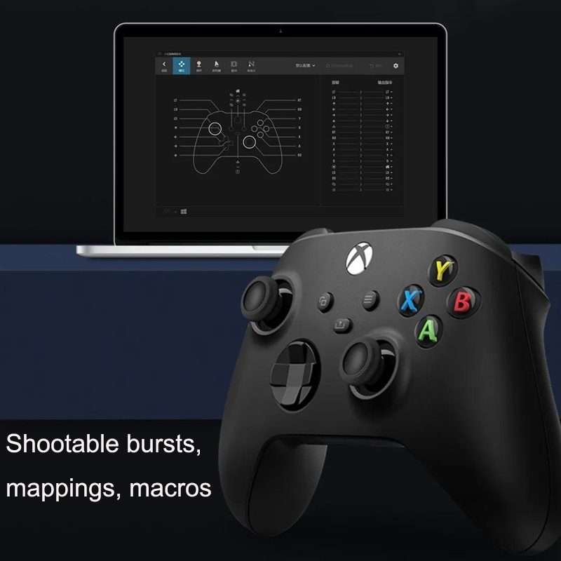 8BitDo USB Wireless Receiver Handle Switch For PS5/PS4(Black)