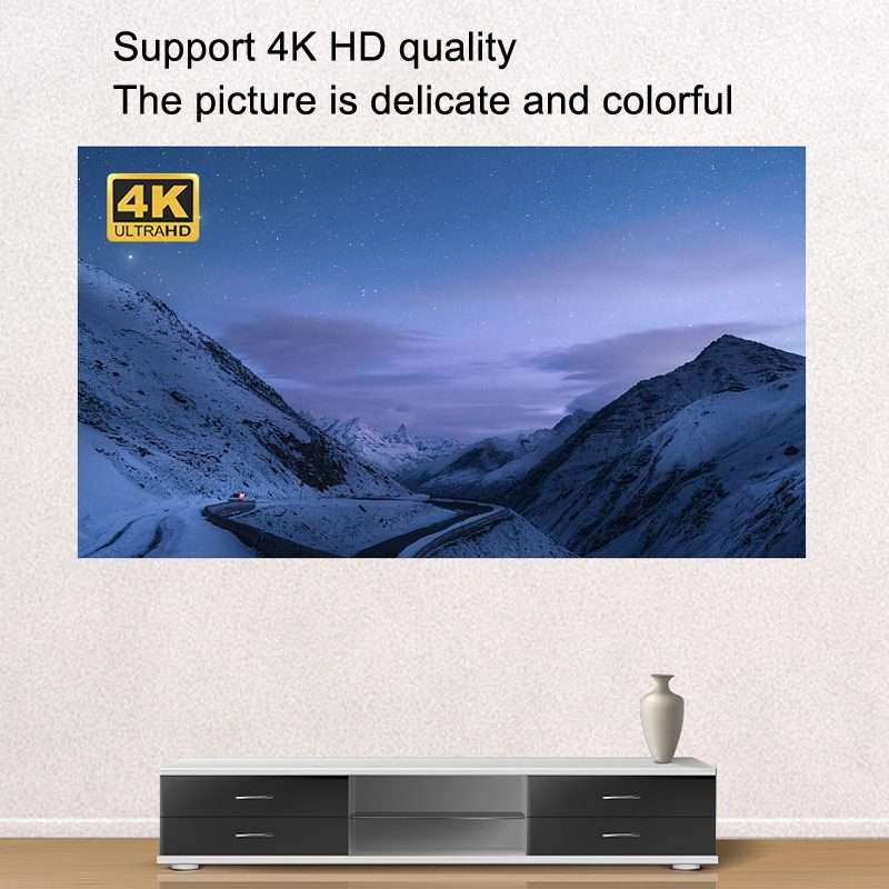 Folding Metal Anti-Light HD Projection Curtain, Size: 92 inch 16:9 199x112cm