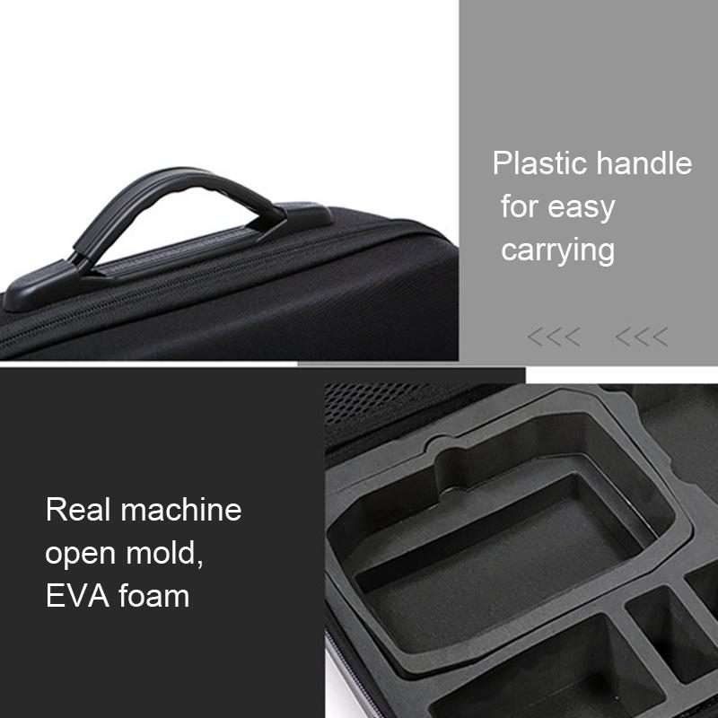 Suitcase Backpack Messenger Bag Organizer for DJI MINI 3 PRO( Nylon Black)