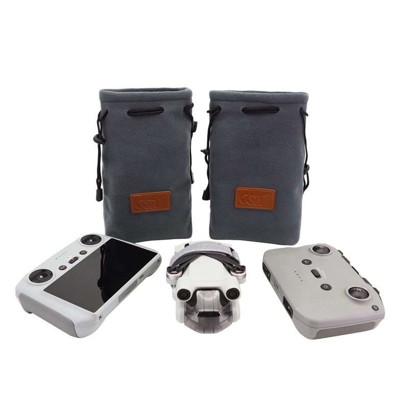 CQT Storage Bag Thick Flannel Bag For DJI Mini 3 Pro,Specification: 2 PCS Bag+Paddle Tie Band