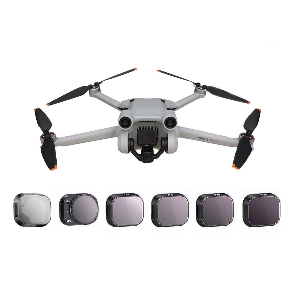 RCSTQ Aluminum Alloy Adjustable Filter Accessories for DJI Mini 3 Pro,Style: ND16