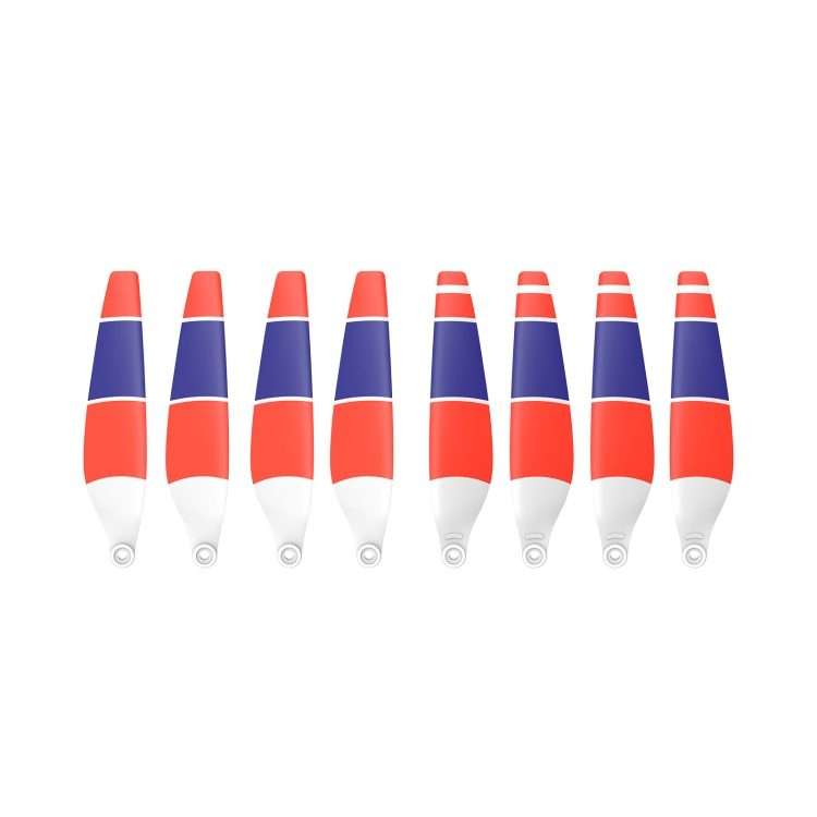8 PCS 6030F Double Sided Colorful Low Noise Wing Propellers For DJI Mini 4 Pro/Mini 3 Pro, Color: