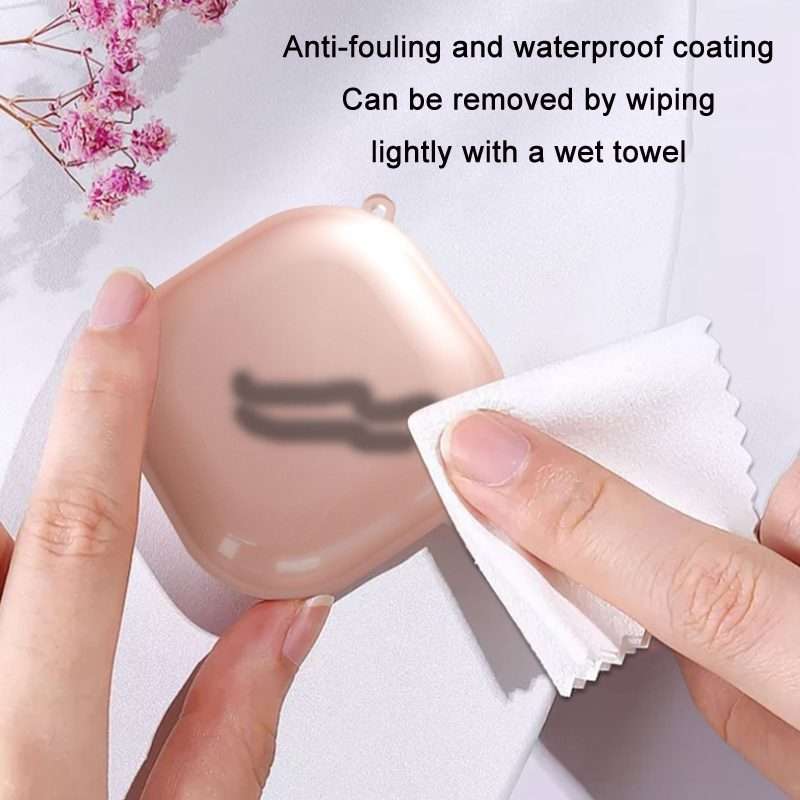 High Transparent TPU Earphone Case For Samsung Galaxy Buds Pro/Live(Pink Gold)