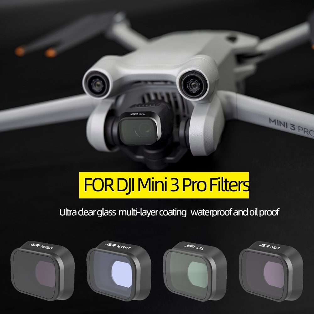 JUNESTAR Filters For DJI Mini 3 Pro,Model: ND64PL JSR-1663-12