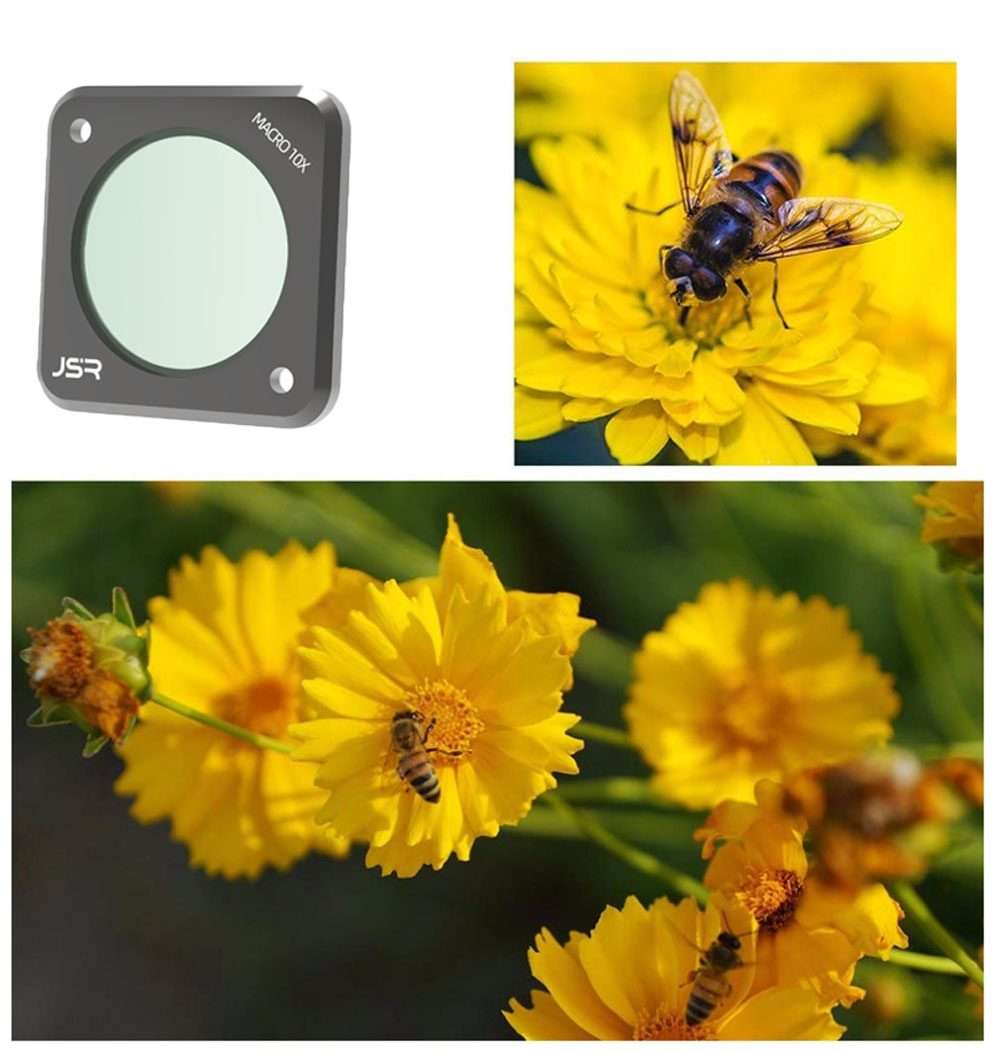 JUNESTAR Action Camera Filters For DJI Action 2,Style: ND32