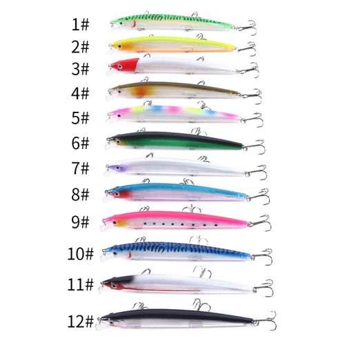 HENGJIA MI130 13.5cm 15.5g Far Throwing Floating Water Laser Bait(2)