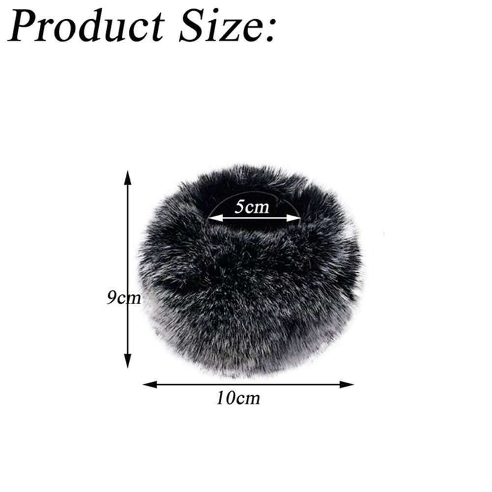 Plush Microphone Cover Windscreen Sleeve Compatible For Blue Yeti Condenser Microphone