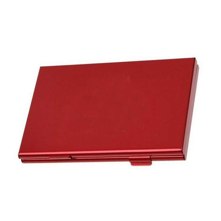 Game Card Storage Aluminum Alloy Organizer Pack For Nintendo Switch(Red)