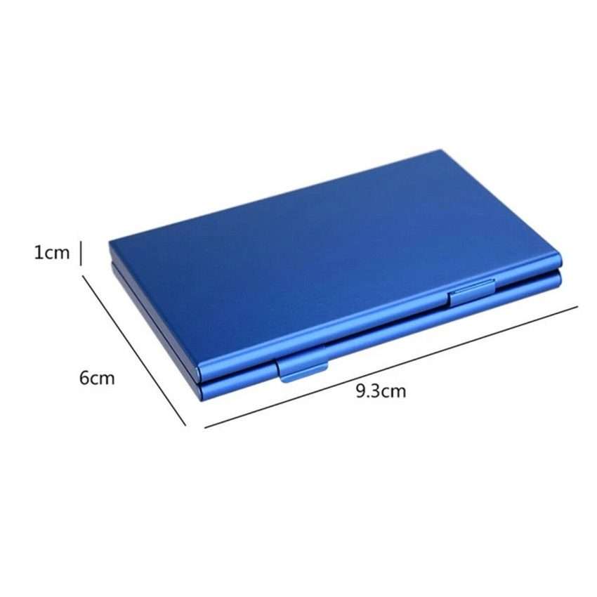 Game Card Storage Aluminum Alloy Organizer Pack For Nintendo Switch(Silver Gray)