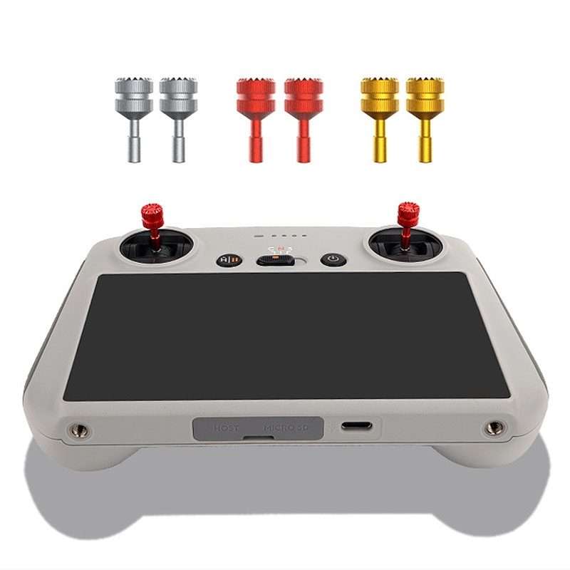 1 Pair Sunnylife MM3-YG393 For DJI Mini3 Pro DJI RC With Screen Remote Control Thum ... (Titanium)