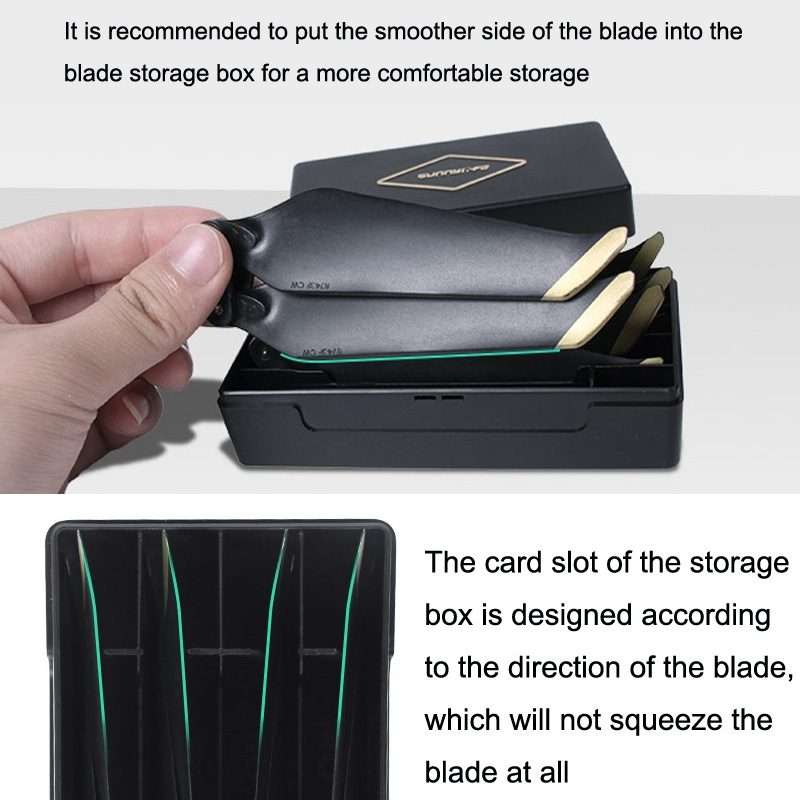 Sunnylife M2-SN9355 Blade Propeller Portable Storage Box For DJI Mini SE / 2 / 2 SE / 1