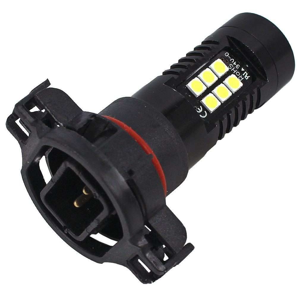 1pair Automotive High-Power LED White Light Fog Lamp(PSX24W)