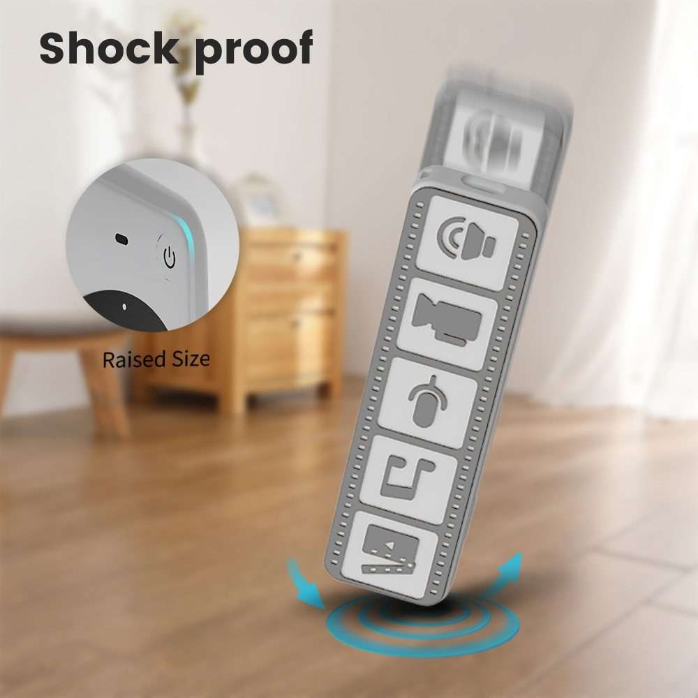 Silicone Remote Controller Waterproof Anti-Slip Protective Cover For Apple TV ... (Luminous Color)