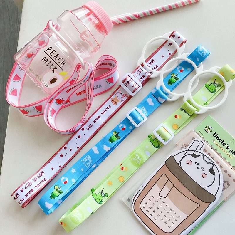 5 PCS Insulation Cup Strap Beverage Bottle Lanyard Baby Bottle Adjustable Water Cup L ... (HC3317)