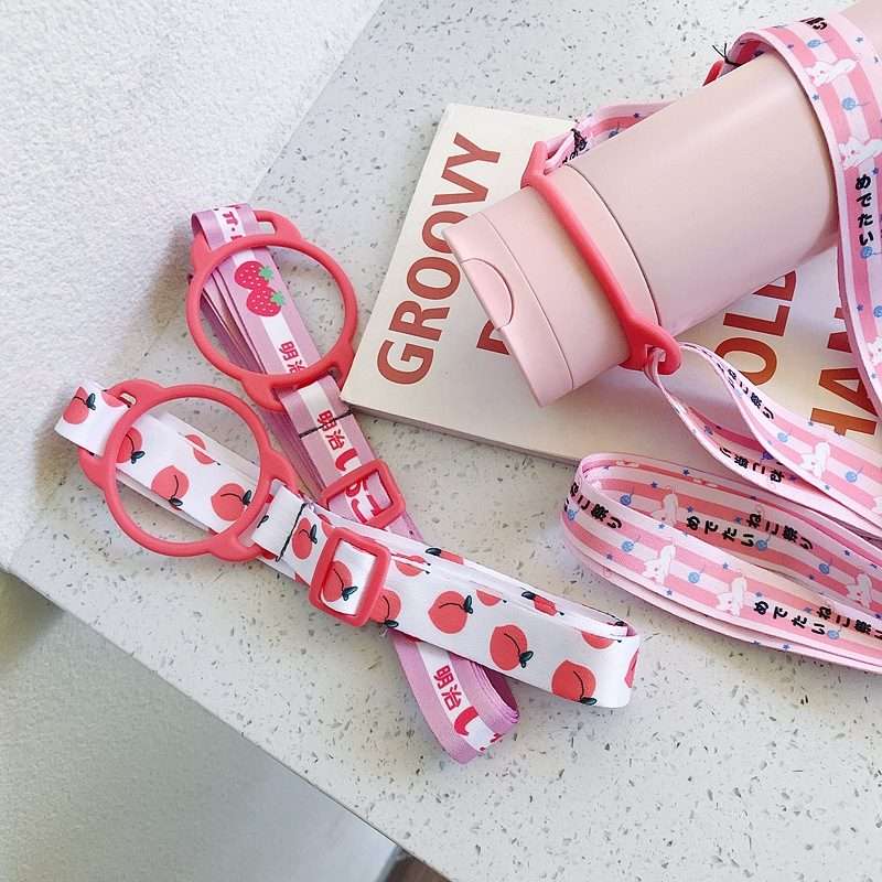 5 PCS Insulation Cup Strap Beverage Bottle Lanyard Baby Bottle Adjustable Water Cup L ... (HC3317)