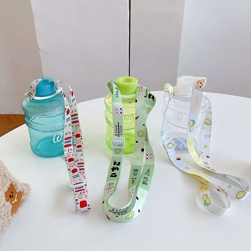 5 PCS Mineral Water Bottle Shoulder Strap Beverage Bottle Lanyard(E32)