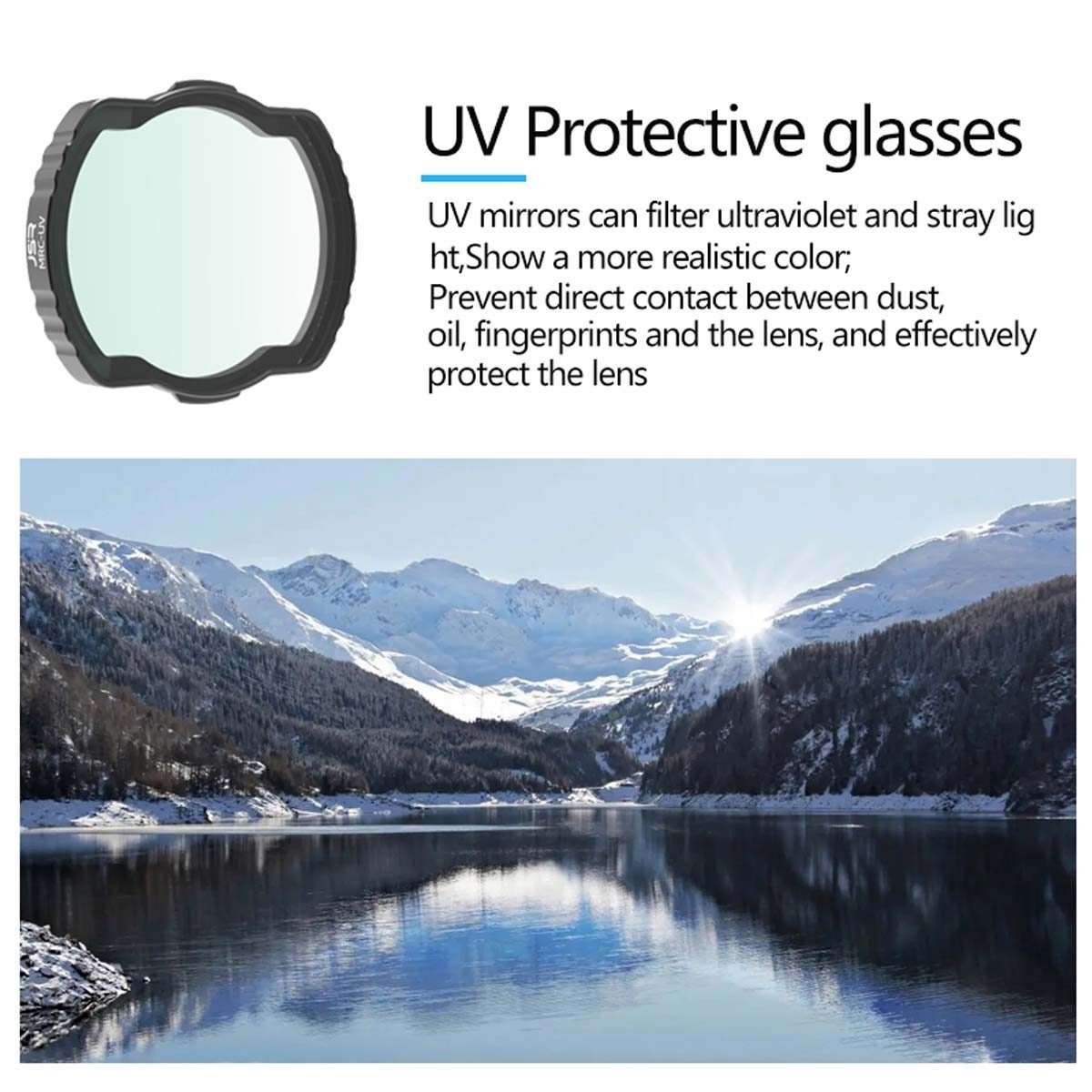 JSR Adjustable Filter For DJI Avata,Style: ND32PL
