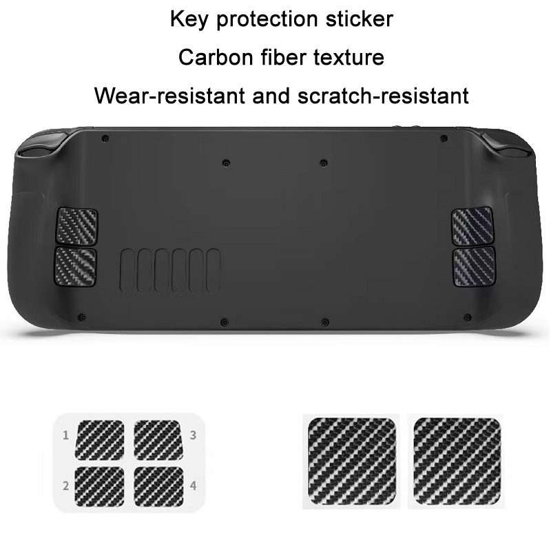 PGTECH For Steam Deck Adjustable Folding Console Stand + Trackpad Sticker Set