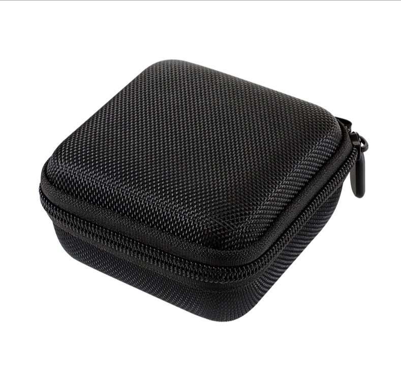 For Powerbeats Pro Bluetooth Headset Storage Bag Hard Shell Protective Cover(Black)