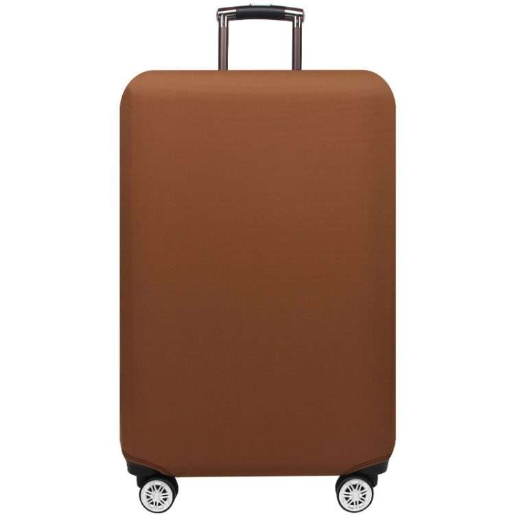 Thickened Wear-resistant Stretch Luggage Dust-proof Protective Cover, Size: L(Coffee)