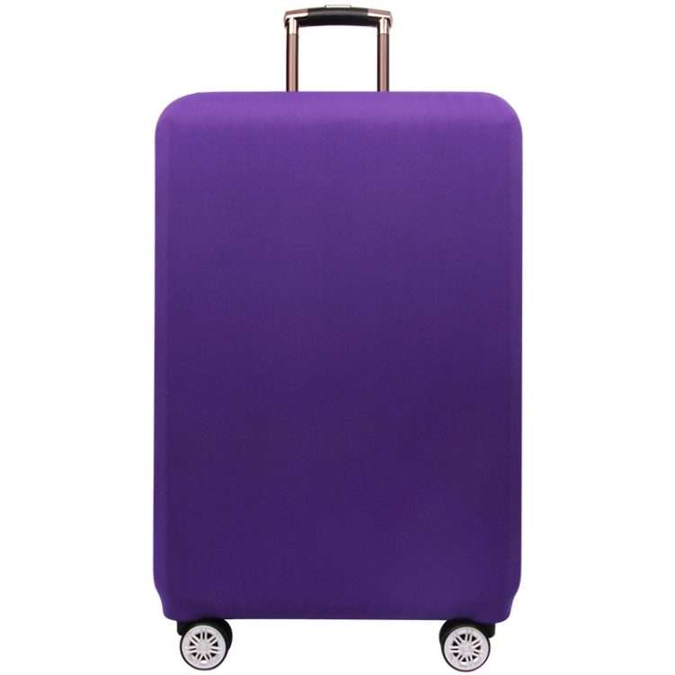 Thickened Wear-resistant Stretch Luggage Dust-proof Protective Cover, Size: XL(Violet)