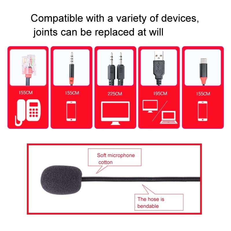 VT200 Single Ear Telephone Headset Operator Headset With Mic,Spec: 3.5mm Single Plug With Answer K