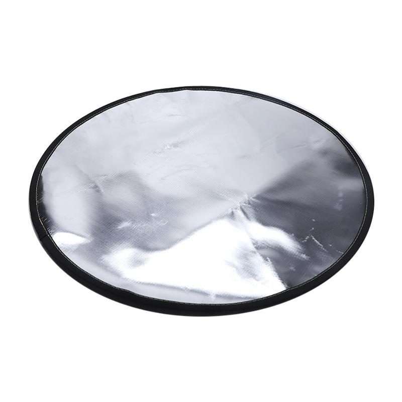 Round Camper Camping Lawn Fire Rack Flame Insulation Land, Diameter: 32 Inches