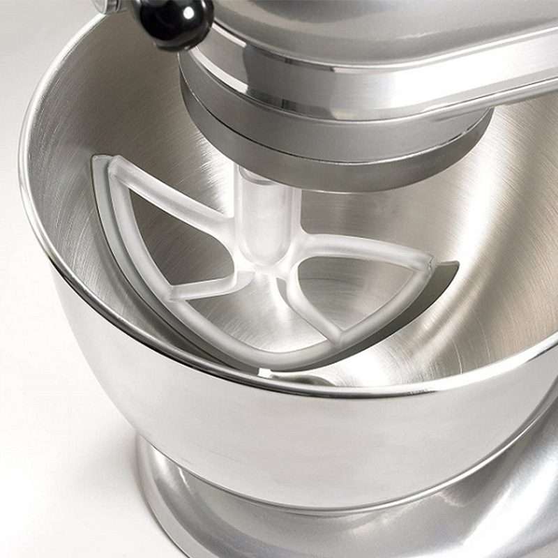 For KitchenAid 5QT Bowl-Lift Stand Mixers Plastic Flat Beater Paddle With Silicone Edges