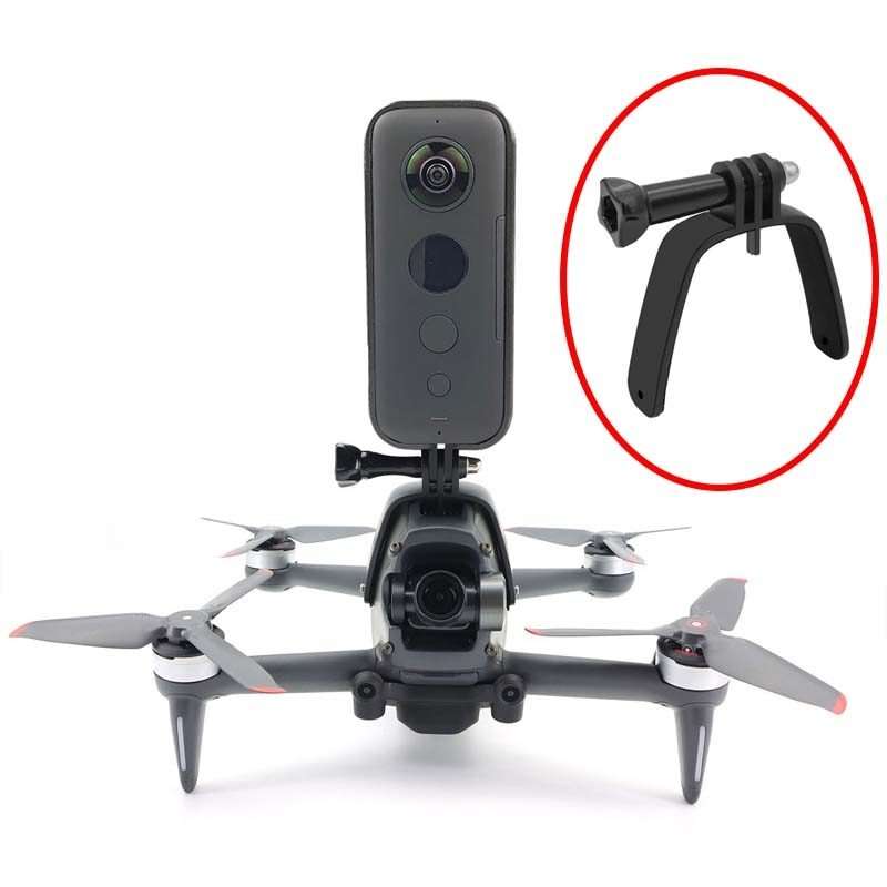 For DJI FPV Top Expansion Adapter Bracket Sports Camera Bracket