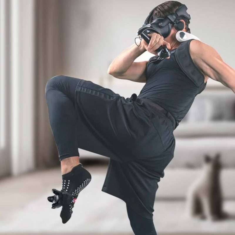 For HTC Vive Tracker VR Game Tracker Strap Accessories, Style: Foot/Wrist Straps