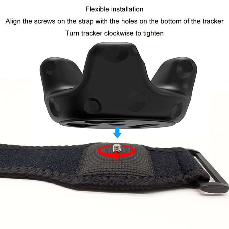 For HTC Vive Tracker VR Game Tracker Strap Accessories, Style: Palm Straps