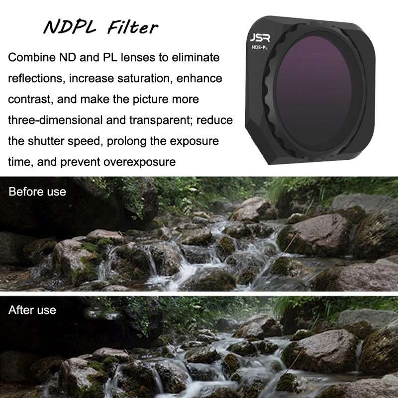 JSR JSR-1008 For DJI Mavic 3 Classic Youth Edition Drone Filter, Style: ND32PL
