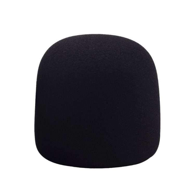 For Blue Yeti Pro Anti-Pop and Windproof Sponge/Fluffy Microphone Cover, Color: Black Sponge