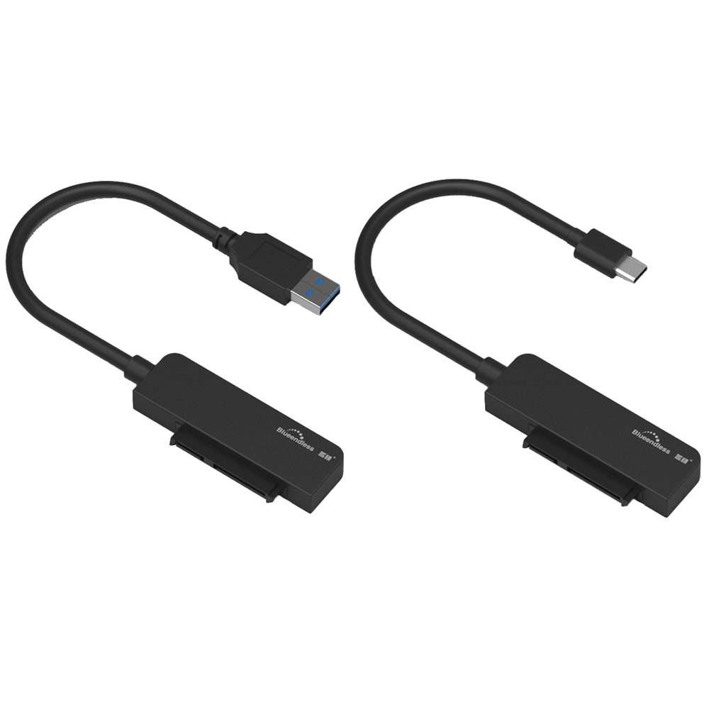 Blueendless US25 2.5/3.5 Inch HDD Adapter Cable USB3.0/Type-C To SATA Drive Cable, Spec: USB3.0