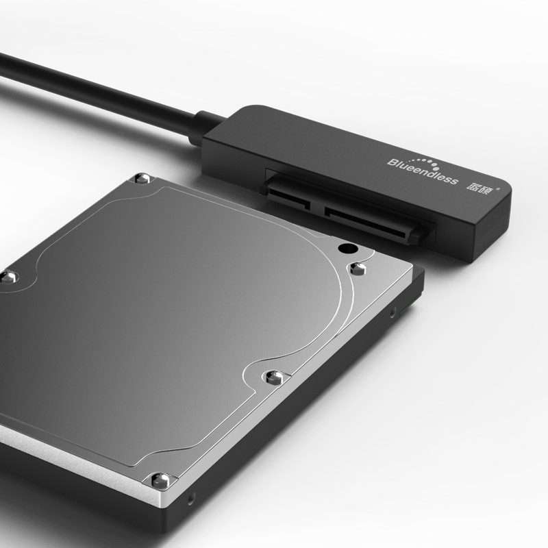 Blueendless US25 2.5/3.5 Inch HDD Adapter Cable USB3.0/Type-C To SATA Drive Cable, Spec: USB3.0