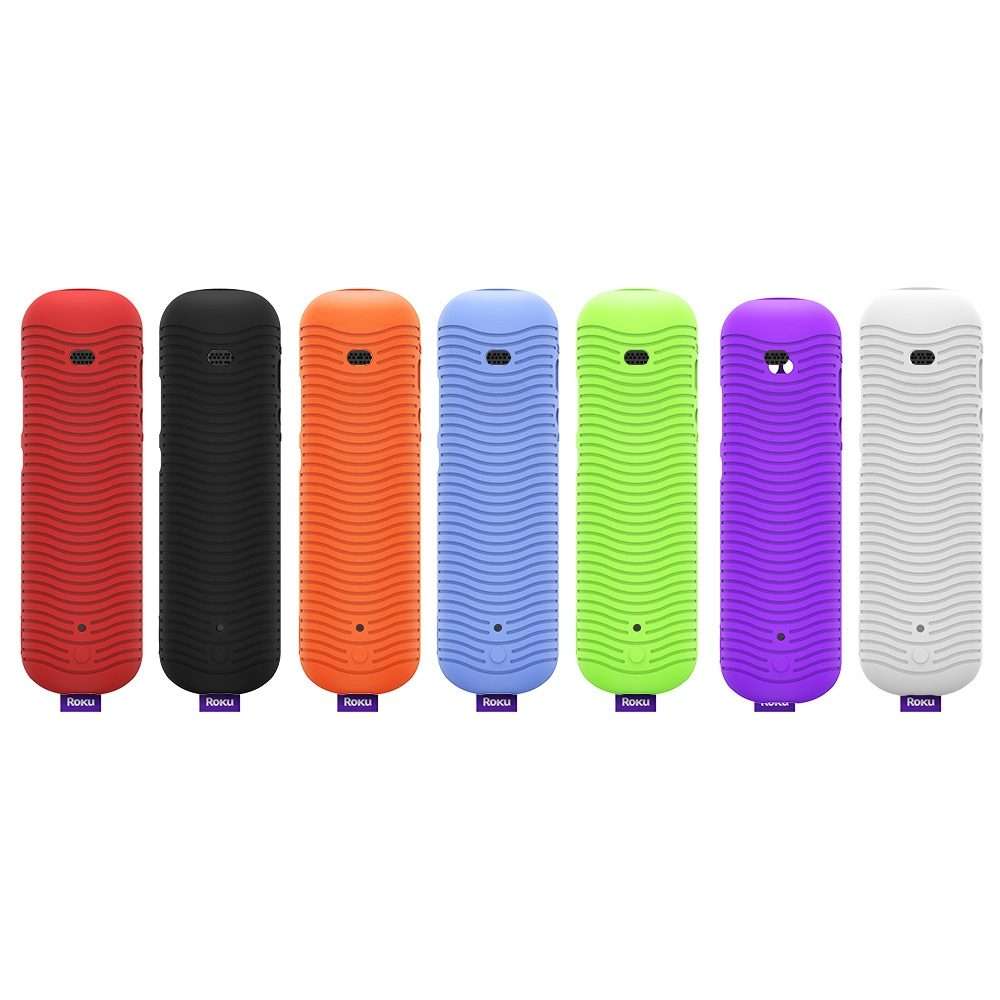 For TCL Roku Voice Remote Pro Y30 Remote Control Shockproof Silicone Protective Case(Orange)