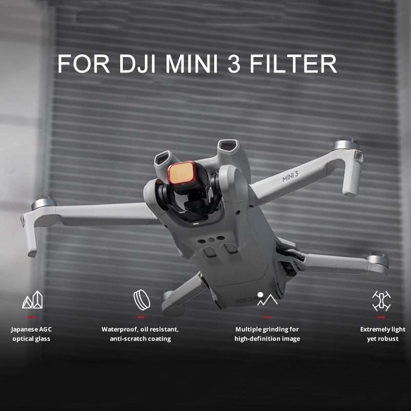 For DJI Mini 3 PGYTECH Filter Aluminum Alloy Drone Filter,Spec: CPL