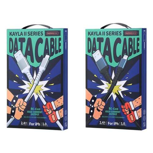 REMAX RC-C008 USB To Micro USB 2.4A TPE Soft Anti-breakage Data Cable,Length 1m(Black)