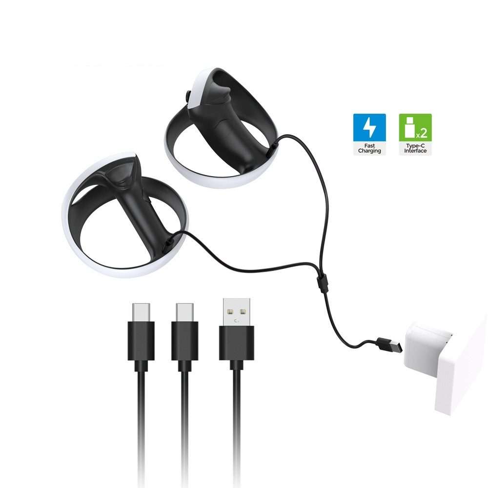 For PS5 VR2/Switch/PS5 Game Controller DOBE Type-C/USB-C Charging Cable