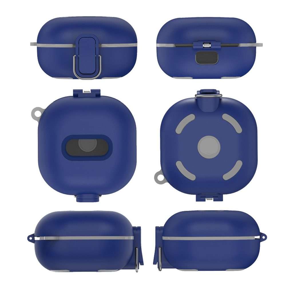 D10 For Samsung Galaxy Buds Live/Buds Pro/Buds 2 Shockproof Earphone Protective Cover C ... (Blue)