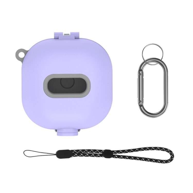 D10 For Samsung Galaxy Buds Live/Buds Pro/Buds 2 Shockproof Earphone Protective Cover ... (Purple)