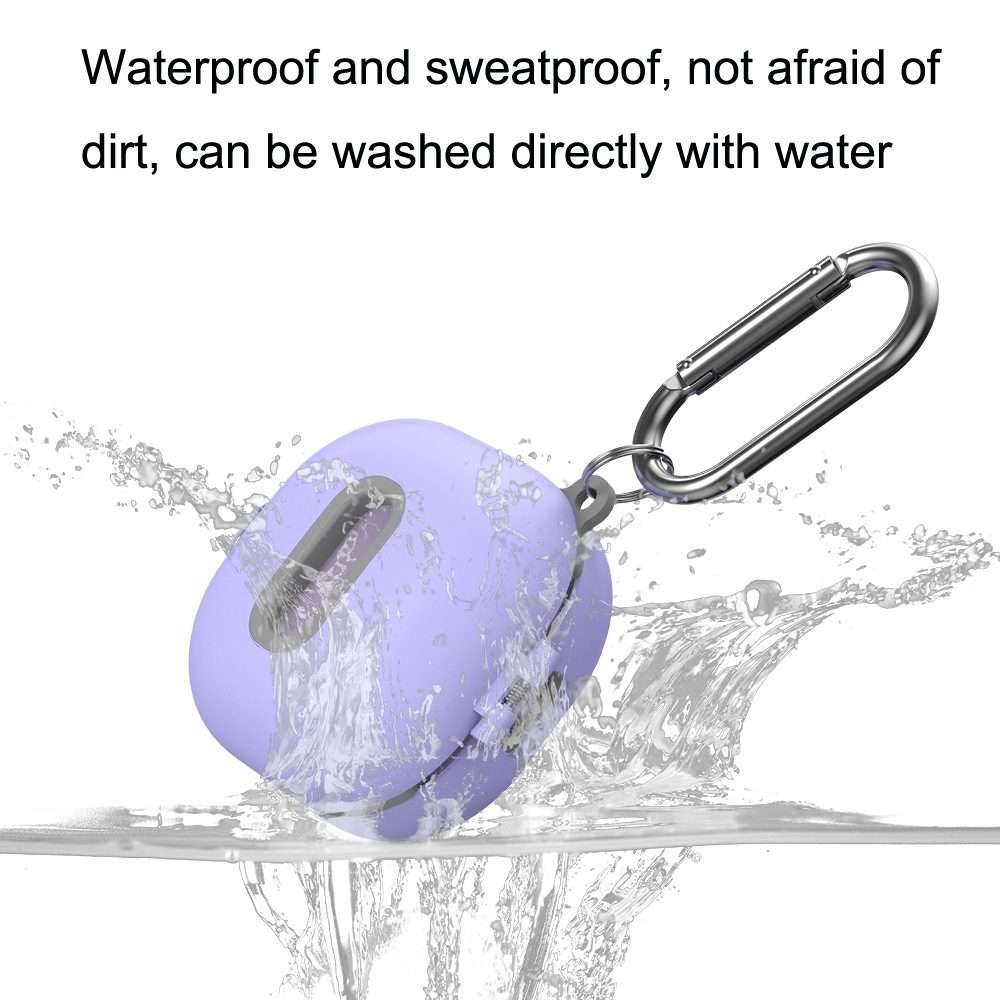 D10 For Samsung Galaxy Buds Live/Buds Pro/Buds 2 Shockproof Earphone Protective Cover ... (Purple)