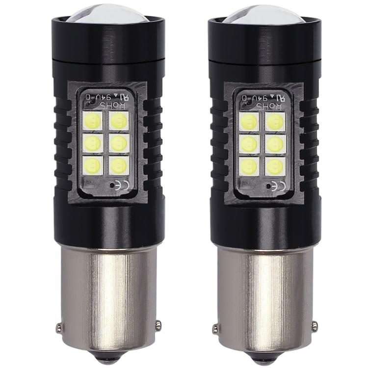 1pair Automotive High-power LED White Light Fog Lamp(1156)