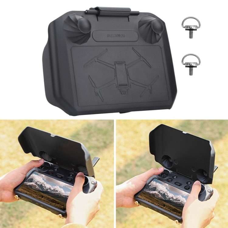 Sunnylife YK558 With Screen Remote Control Shielding Protection Cover For DJI Mini 3 ... (Black)