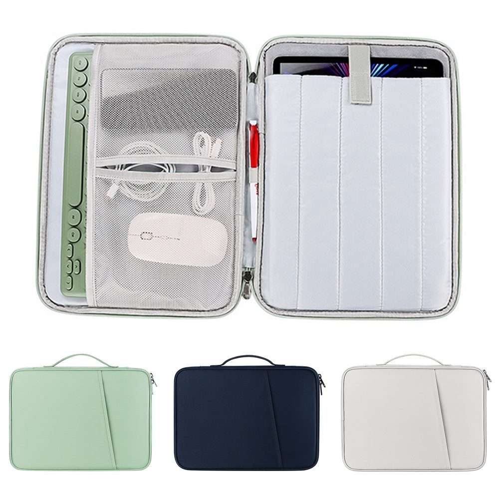 ND13 Multifunctional Waterproof and Wear-resistant Tablet Storage Bag, Size: 12.9-13 inch(White)