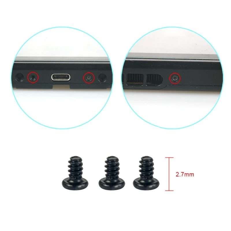 For Nintendo Switch 40pcs/ Set Screw Replacement Repair Kit Game Accessories